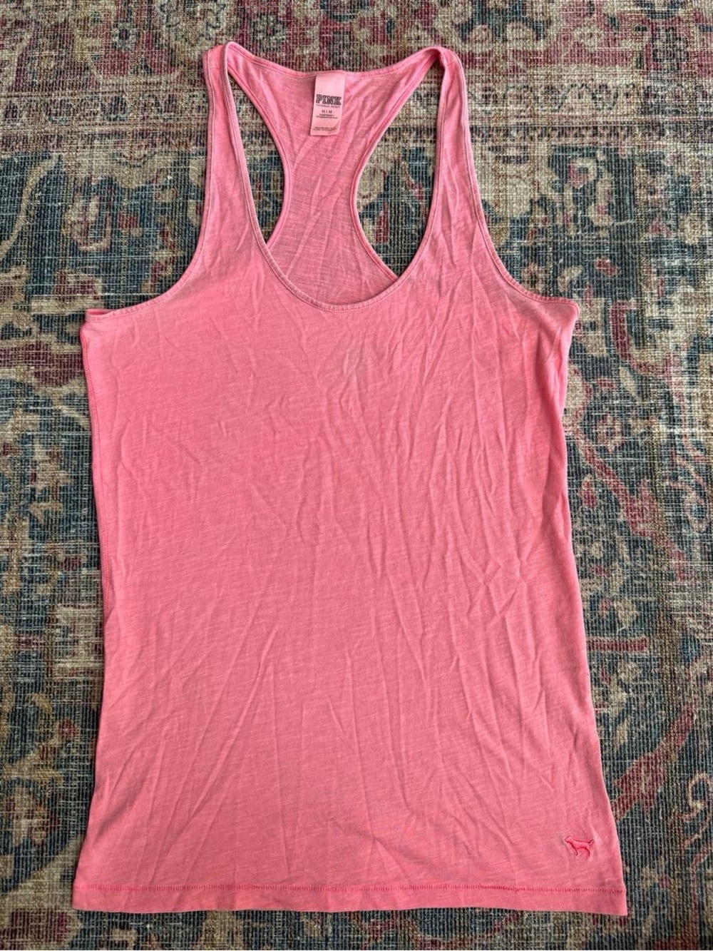 Y2K PINK Victoria's Secret Pink Racerback Tank Top